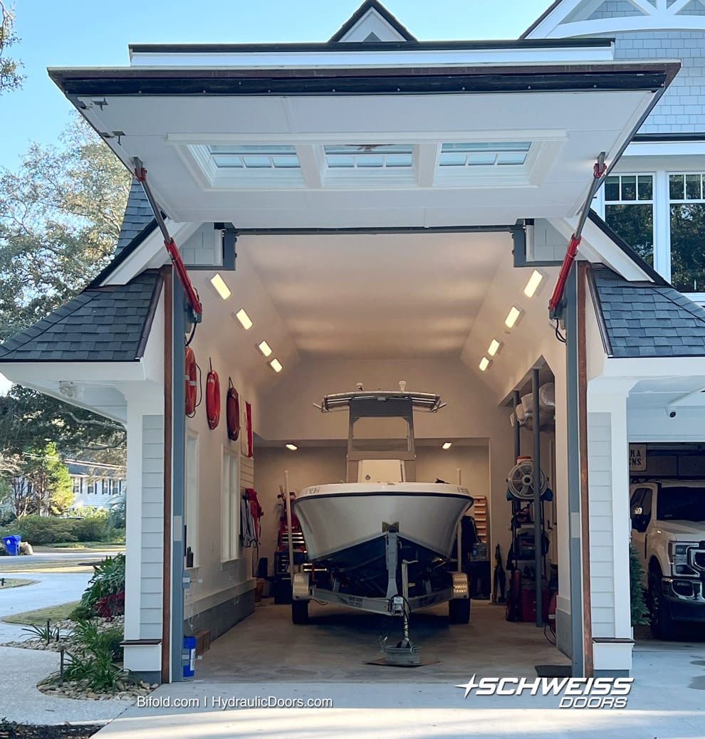 Dr. David's Tools and Fixtures Garage professional workshop with comprehensive equipment and fixtures for custom RV manufacturing